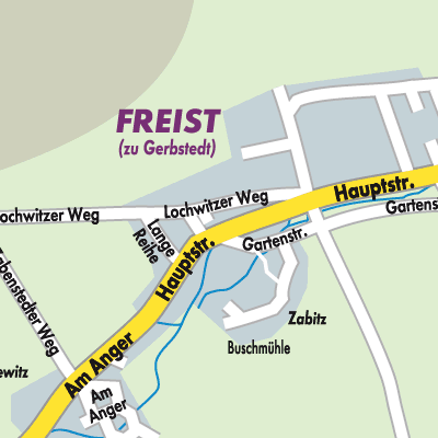Stadtplan Freist
