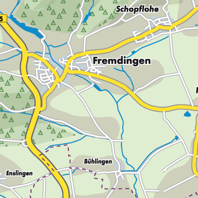 Übersichtsplan Fremdingen