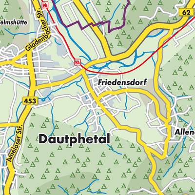 Übersichtsplan Friedensdorf
