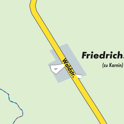 Stadtplan Friedrichshof