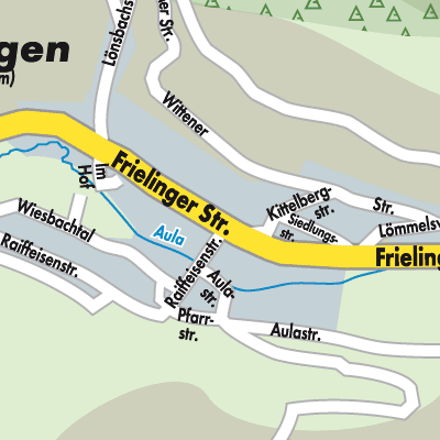 Stadtplan Frielingen