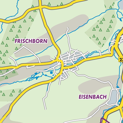 Übersichtsplan Frischborn