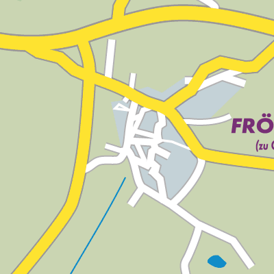 Stadtplan Frössen