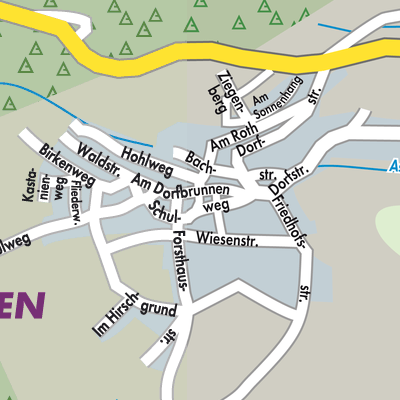 Stadtplan Frohnhausen