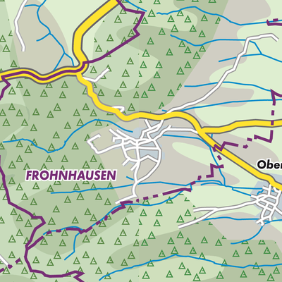 Übersichtsplan Frohnhausen