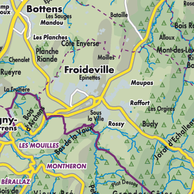 Übersichtsplan Froideville