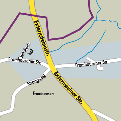 Stadtplan Fromhausen
