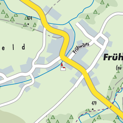 Stadtplan Frühwärts