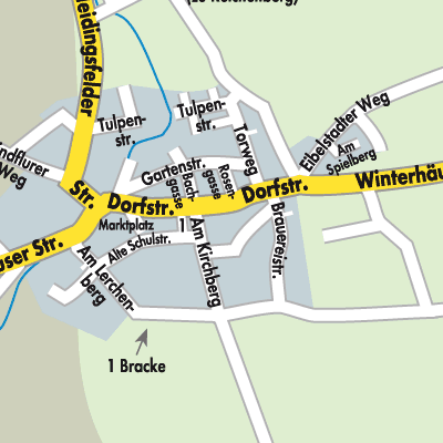 Stadtplan Fuchsstadt