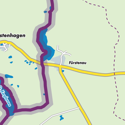 Übersichtsplan Fürstenau