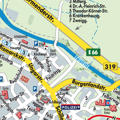 Stadtplan Fürstenfeld