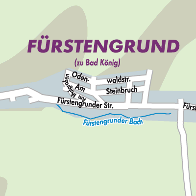 Stadtplan Fürstengrund