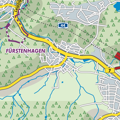 Übersichtsplan Fürstenhagen