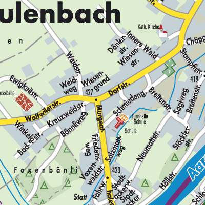 Stadtplan Fulenbach