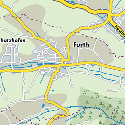 Übersichtsplan Furth