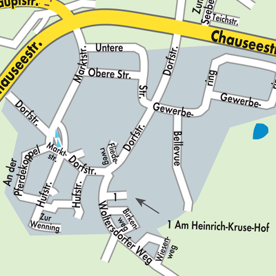 Stadtplan Gägelow