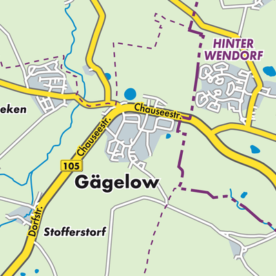 Übersichtsplan Gägelow