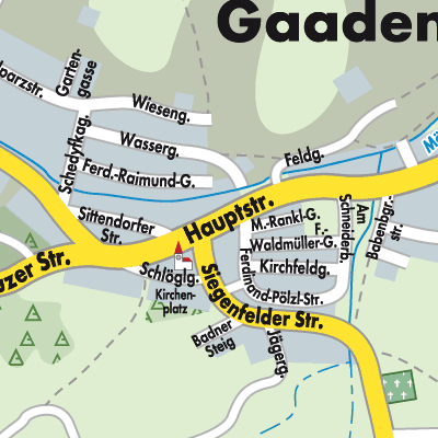 Stadtplan Gaaden
