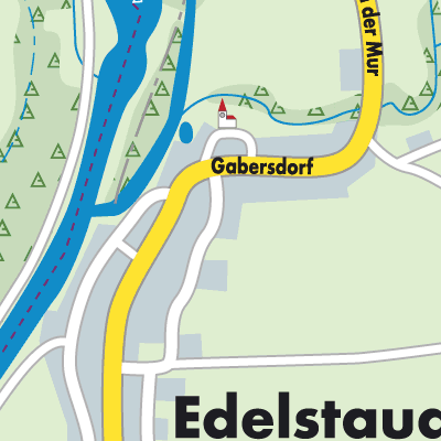 Stadtplan Gabersdorf