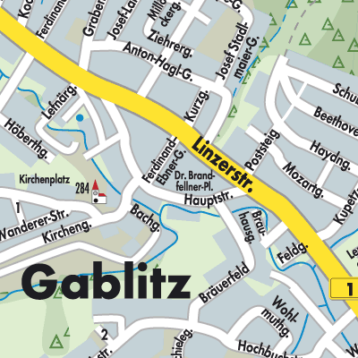 Stadtplan Gablitz