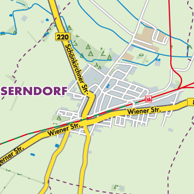 Übersichtsplan Gänserndorf