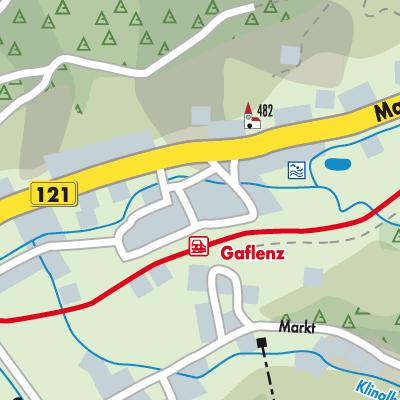Stadtplan Gaflenz