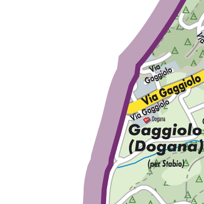 Stadtplan Gaggiolo