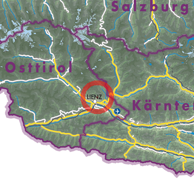 Landkarte Gaimberg