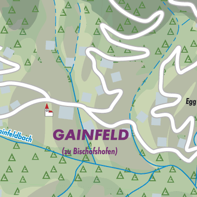 Stadtplan Gainfeld