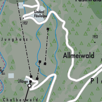 Stadtplan Gampel-Bratsch