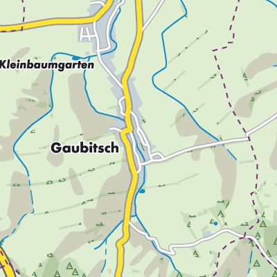 Übersichtsplan Gaubitsch