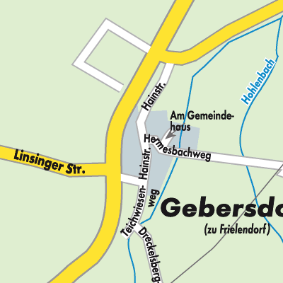 Stadtplan Gebersdorf