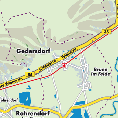 Übersichtsplan Gedersdorf