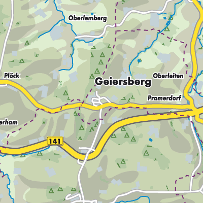 Übersichtsplan Geiersberg