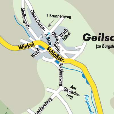 Stadtplan Geilsdorf