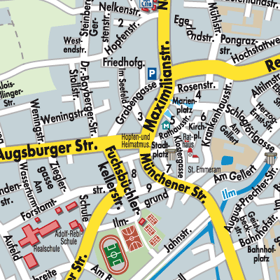 Stadtplan Geisenfeld (VGem)