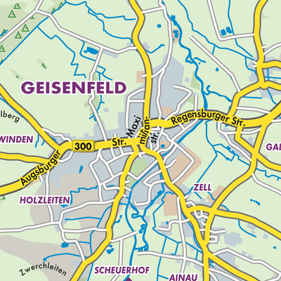 Übersichtsplan Geisenfeld (VGem)