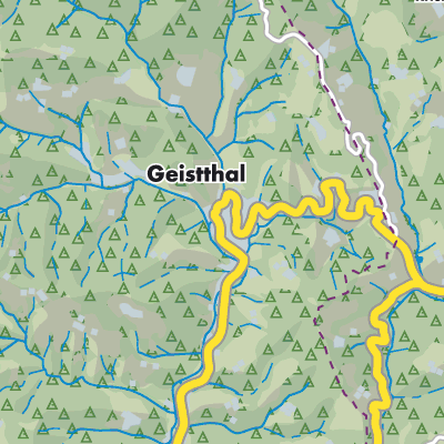 Übersichtsplan Geistthal-Södingberg