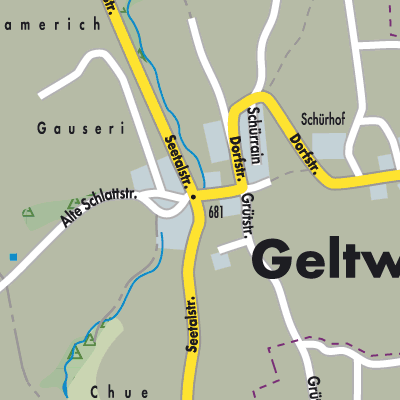Stadtplan Geltwil