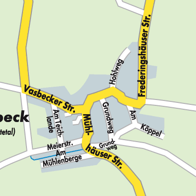 Stadtplan Gembeck