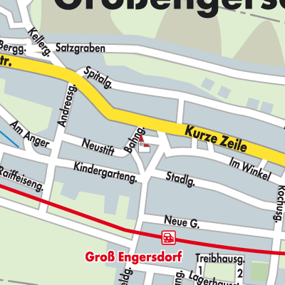 Stadtplan Großengersdorf
