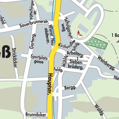 Stadtplan Sigleß