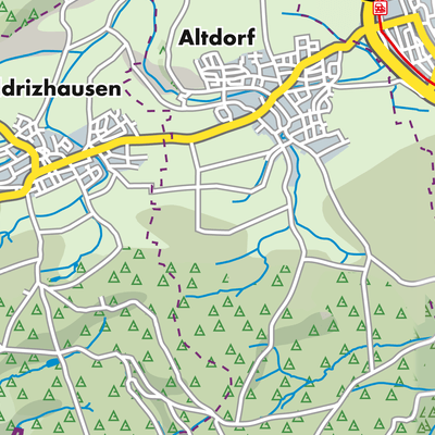 Übersichtsplan Gemeindeverwaltungsverband Holzgerlingen