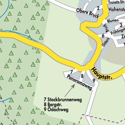 Stadtplan Gemeindeverwaltungsverband Östlicher Schurwald