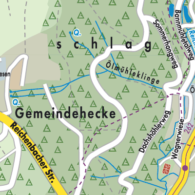 Stadtplan Gemeindeverwaltungsverband Reichenbach an der Fils