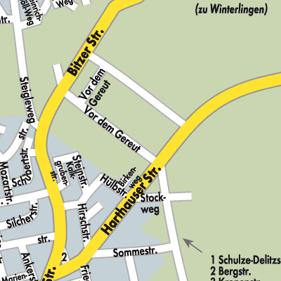 Stadtplan Gemeindeverwaltungsverband Winterlingen