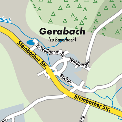 Stadtplan Gerabach