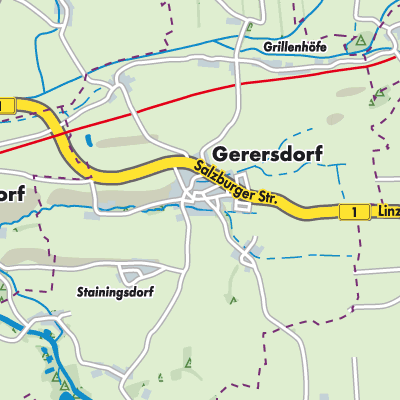 Übersichtsplan Gerersdorf