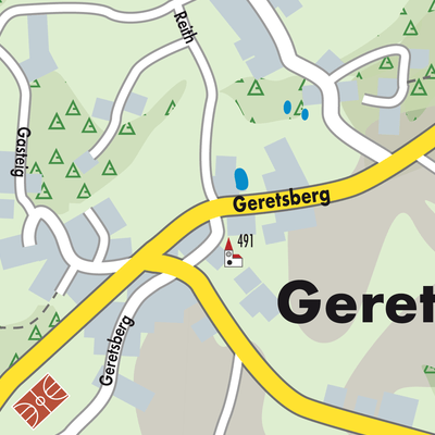 Stadtplan Geretsberg
