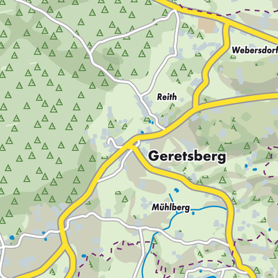Übersichtsplan Geretsberg